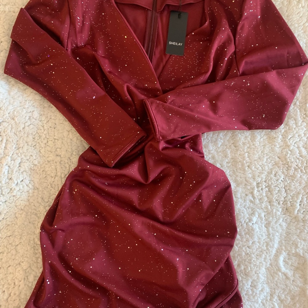 New with tags mini long sleeve dress